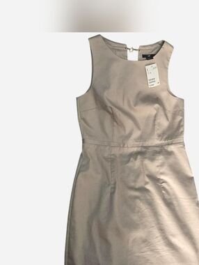 H&M Sleeveless Sheath Dress - Light Taupe